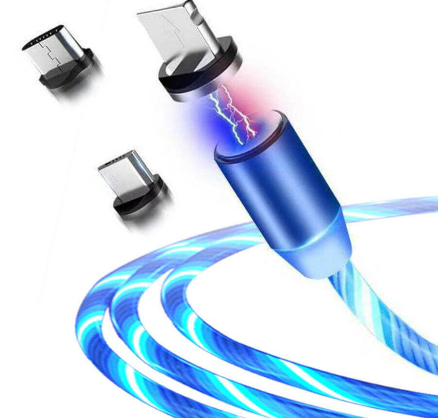 Magnetic LED Charging Cable.