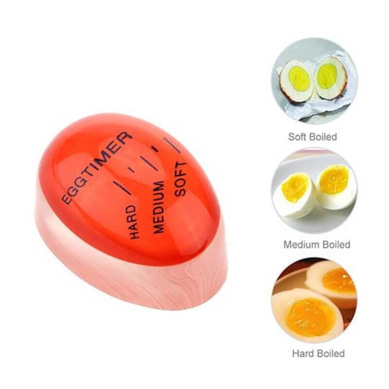 Reusable & Heat-Sensitive Egg Timer for Precision Cooking