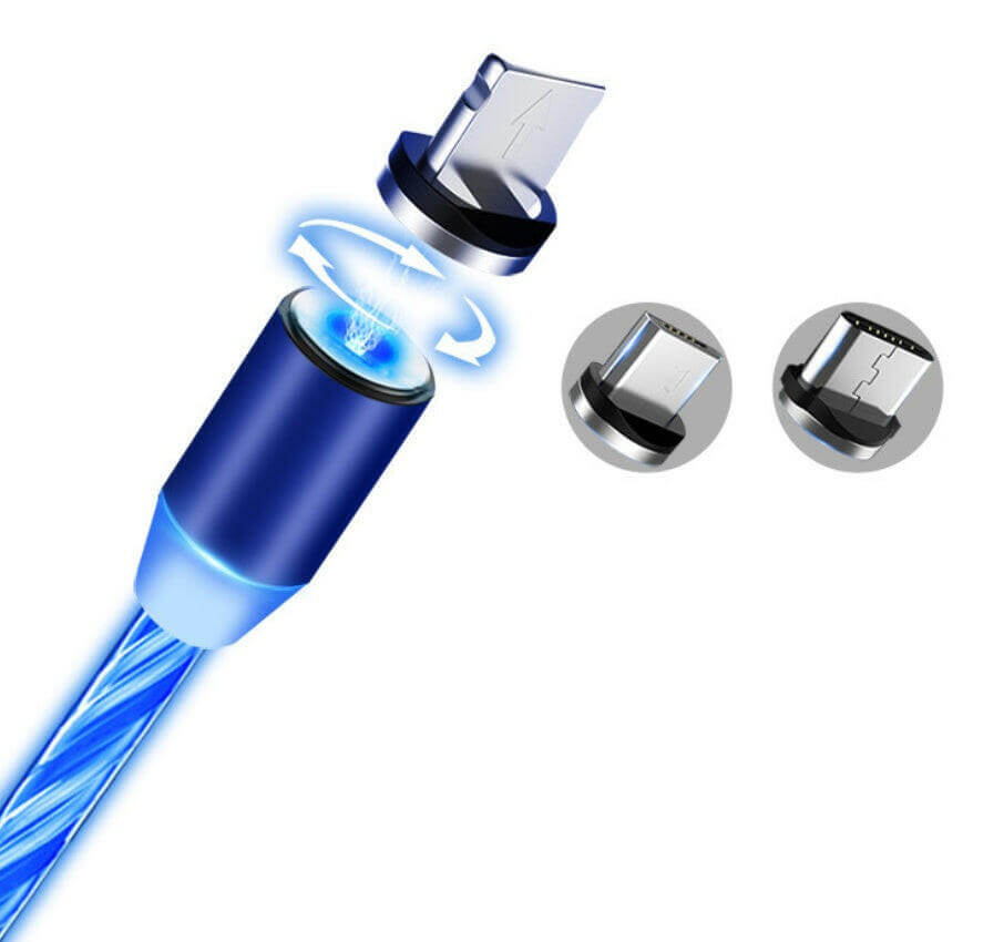 Magnetic LED Charging Cable.