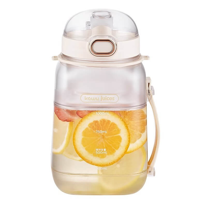 Clear blender with handle – blend smoothies anywhere, anytime