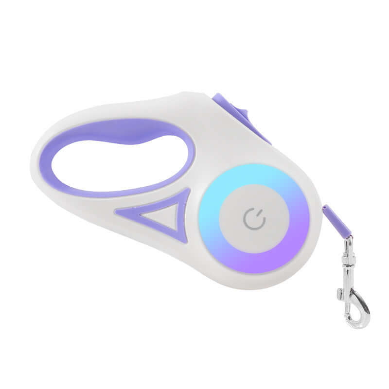 Retractable Dog Leash with LED Light with light