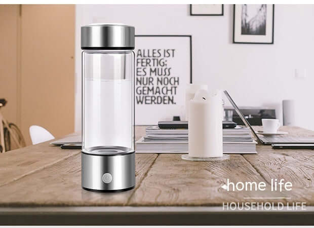 Hydrogen water maker in modern kitchen – compact and efficient