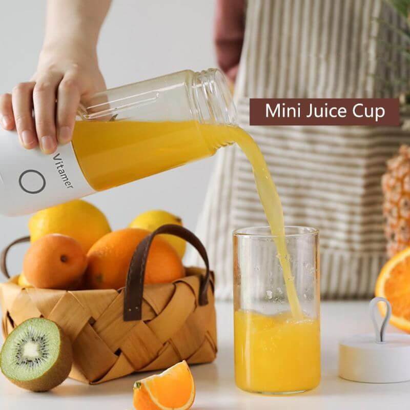 350ml mini fruit blender – compact, wireless, and easy to use