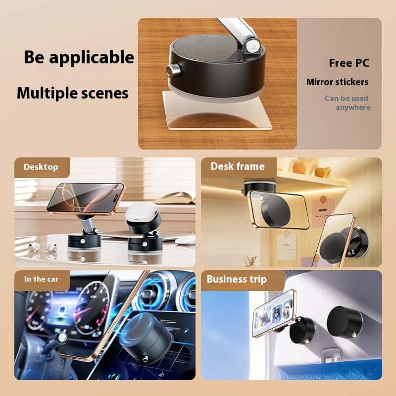 Universal phone holder for all smartphones – durable vacuum mount