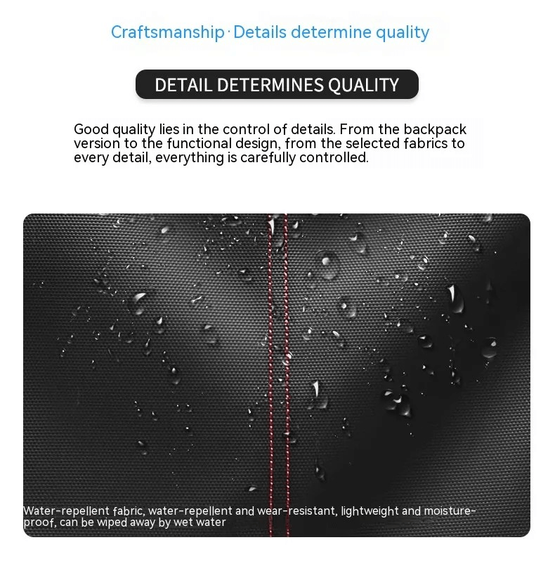 Travel backpack with compression system – ideal for flights and business trips