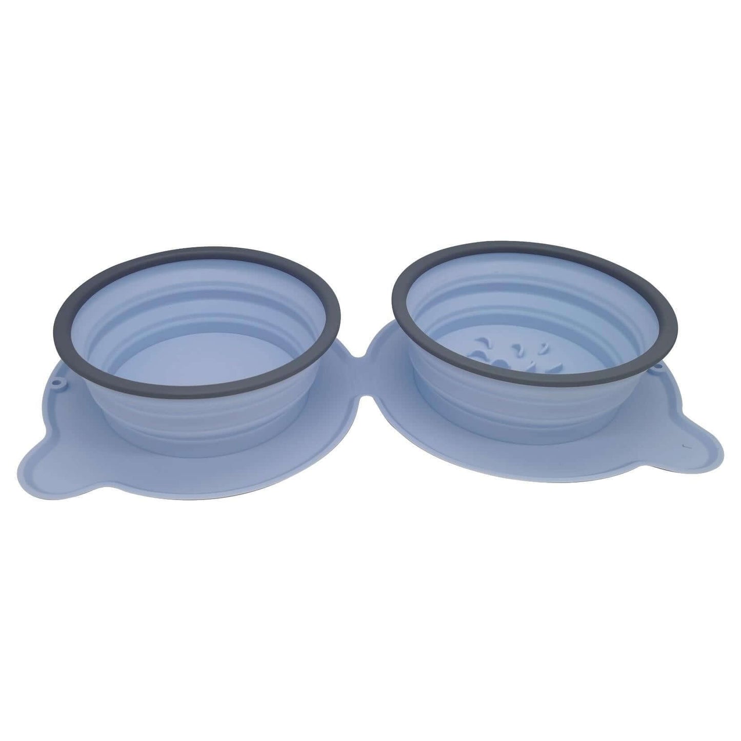 Portable Foldable Silicone Pet Bowls.