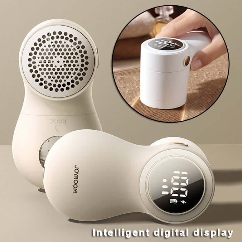 USB Lint Remover with Digital Display – Safe for All Fabrics