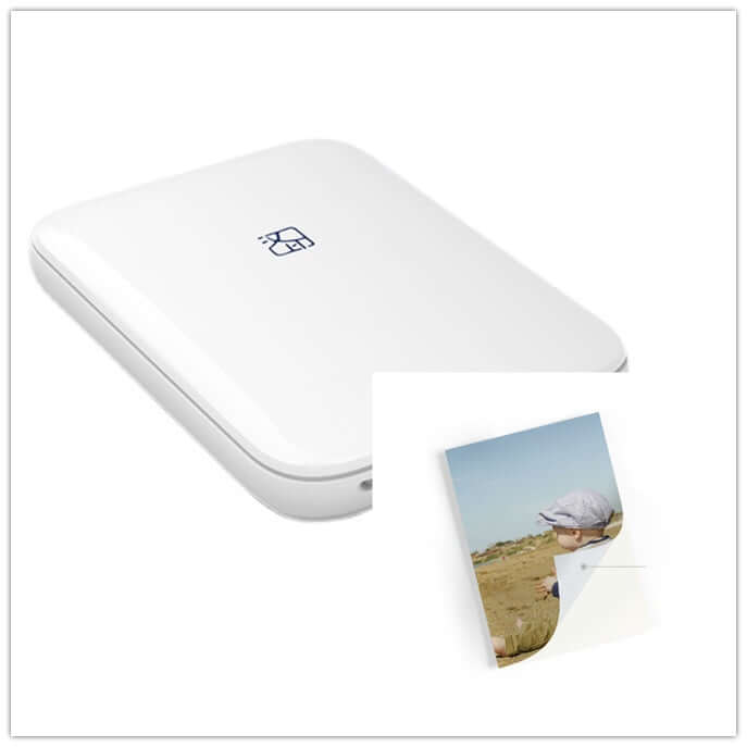 Mini photo printer connected to smartphone – print memories anywhere