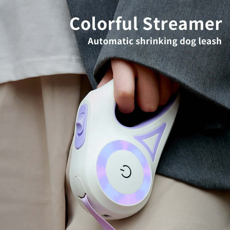 Retractable Dog Leash with LED Light