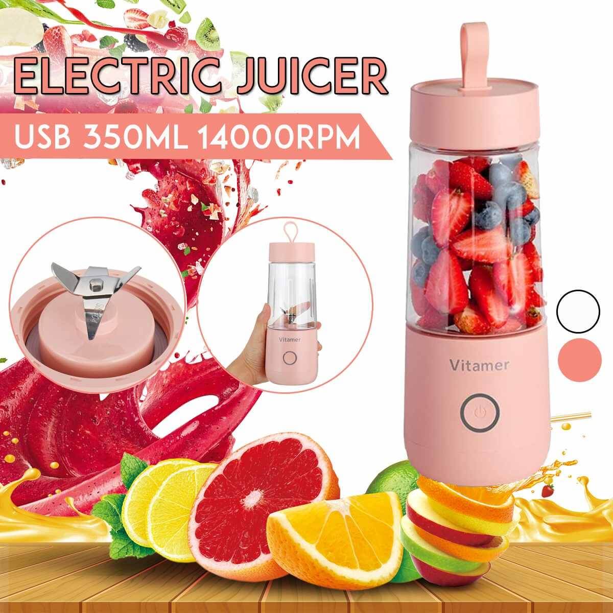 Portable smoothie blender – perfect for gym, office, or travel