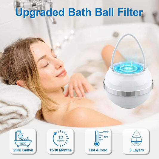 Bathtub water filter for baby and parent use – no-install design for safer skin and healthier baths.