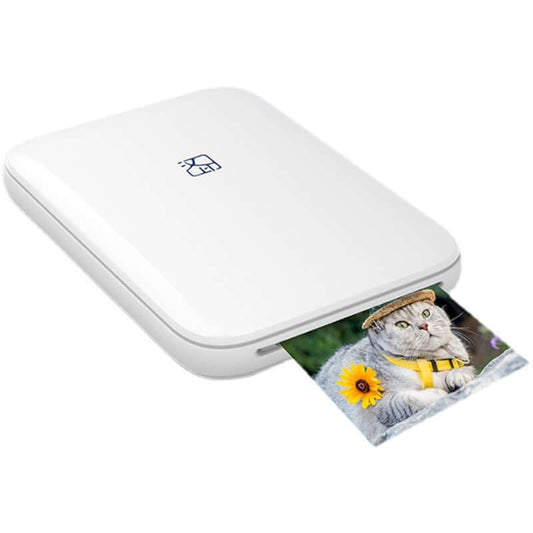 Portable wireless photo printer for instant mobile printing