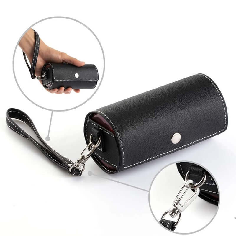 Compact medicine organizer for 7 days – stylish and secure travel design