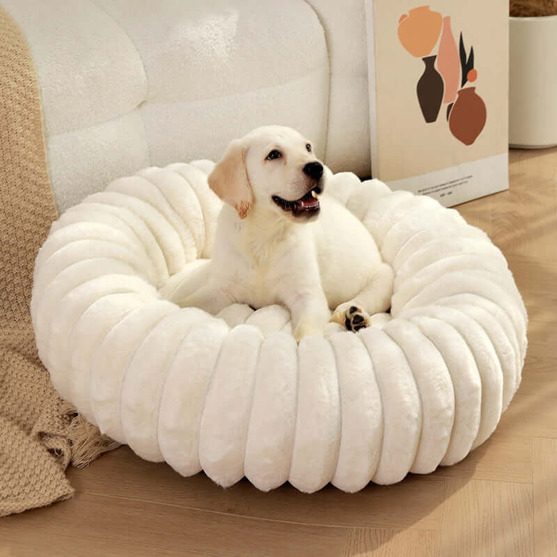 Comfortable Round Pet Cushion – Ultimate Sleeping Spot