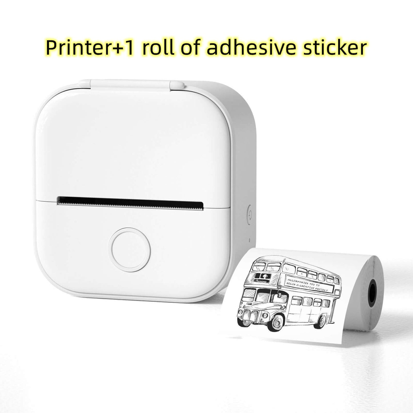 Thermal printer with smartphone connection – print anywhere, anytime