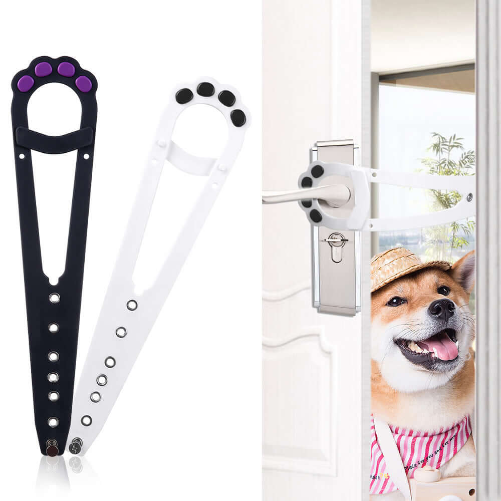Adjustable Pet Door Latch Lock.