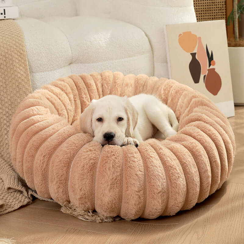 Comfortable Round Pet Cushion – Ultimate Sleeping Spot