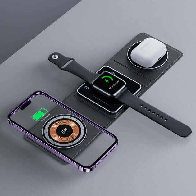 3-in-1 Foldable Wireless Charger.