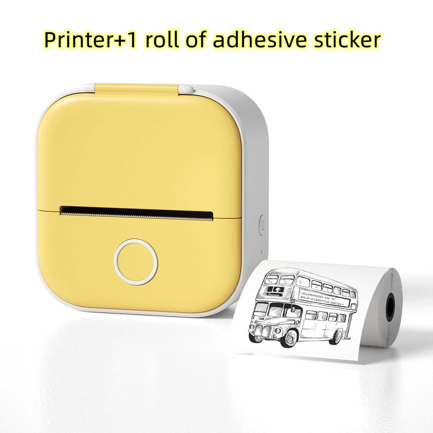 Compact Bluetooth thermal label maker – perfect for small businesses