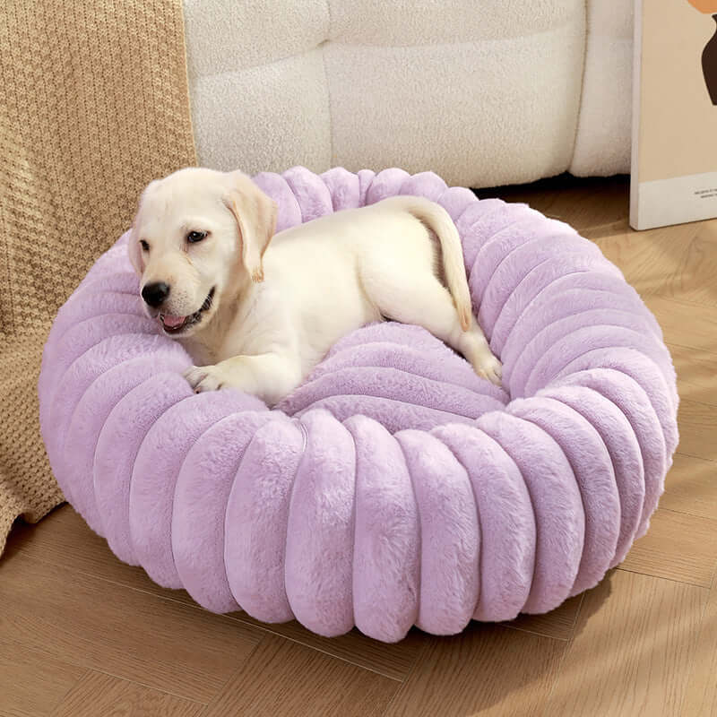 Comfortable Round Pet Cushion – Ultimate Sleeping Spot