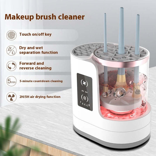 Rechargeable beauty brush cleaning tool – efficient and portable