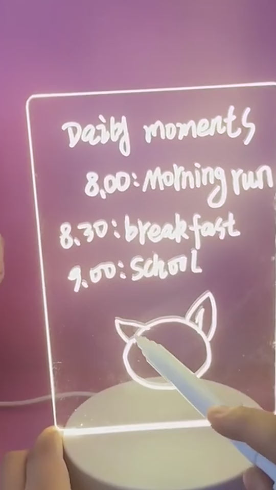 USB LED Message Board Lamp.