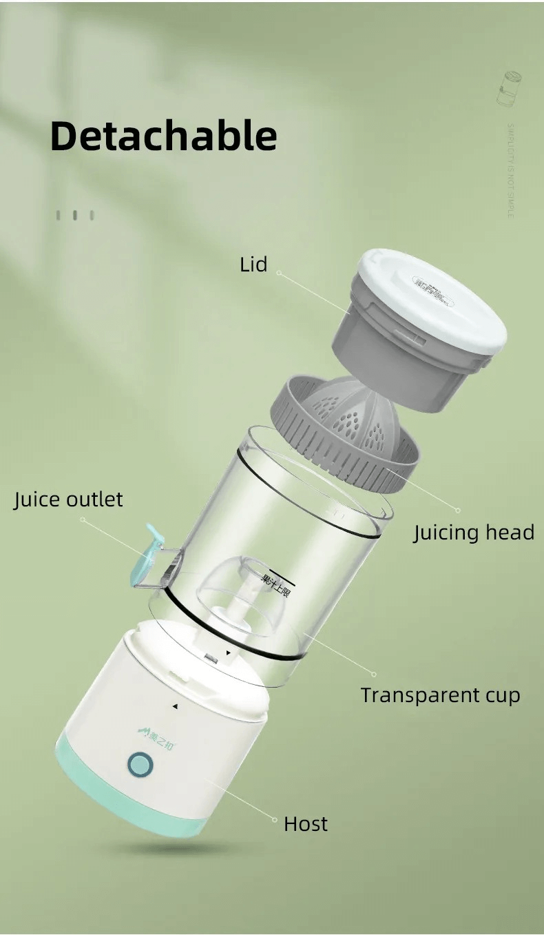 Personal juice maker for single servings – portable and efficient