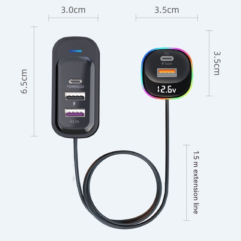 Car Charger Super-Fast Multi-function | Anazones