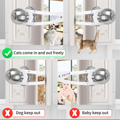 Adjustable Pet Door Latch Lock.