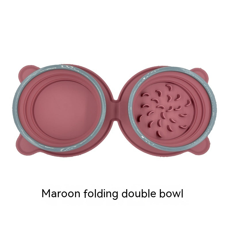 Portable Foldable Silicone Pet Bowls