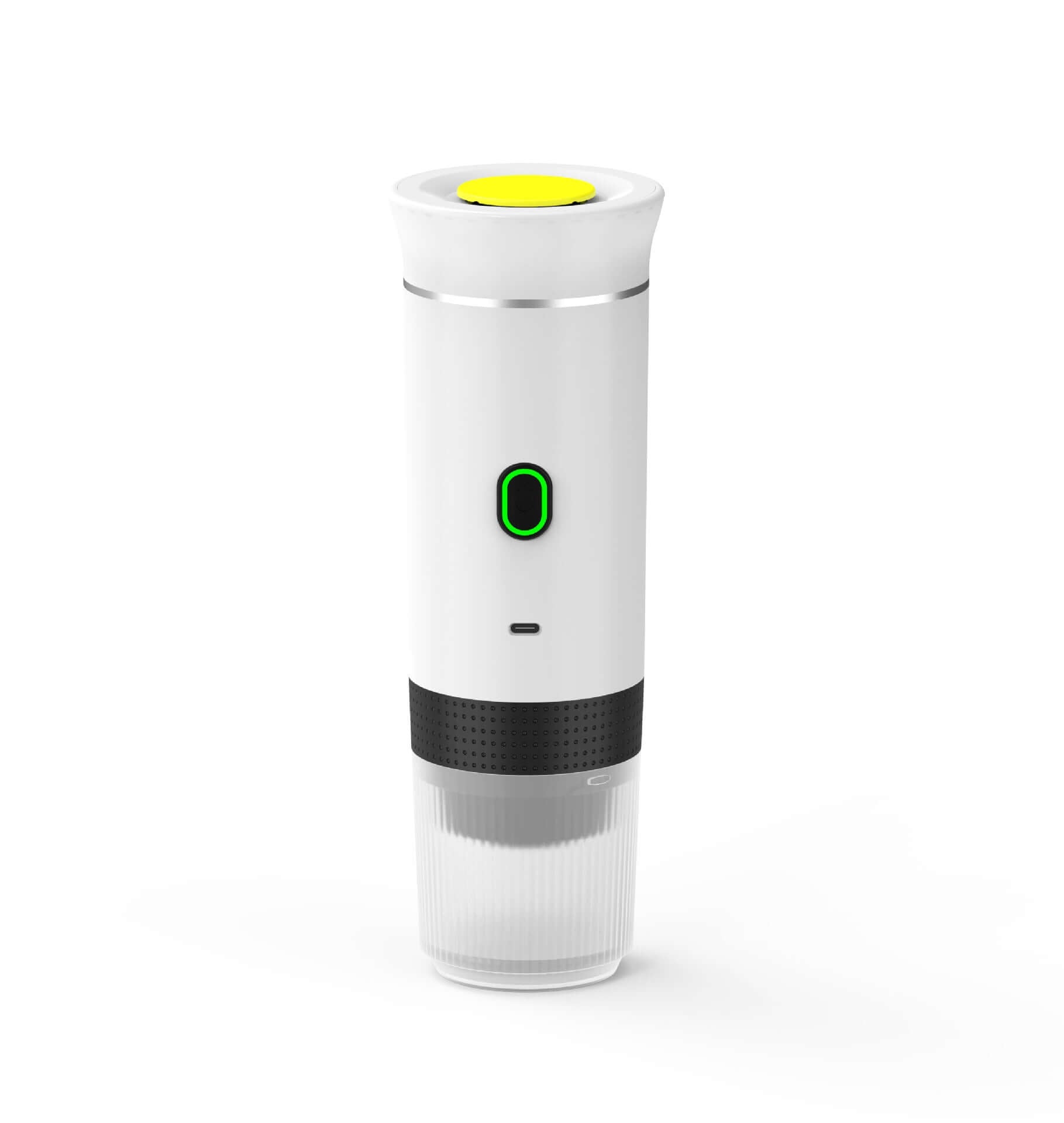 Step-by-step guide to assembling capsules using the 3-in-1 portable coffee maker.
