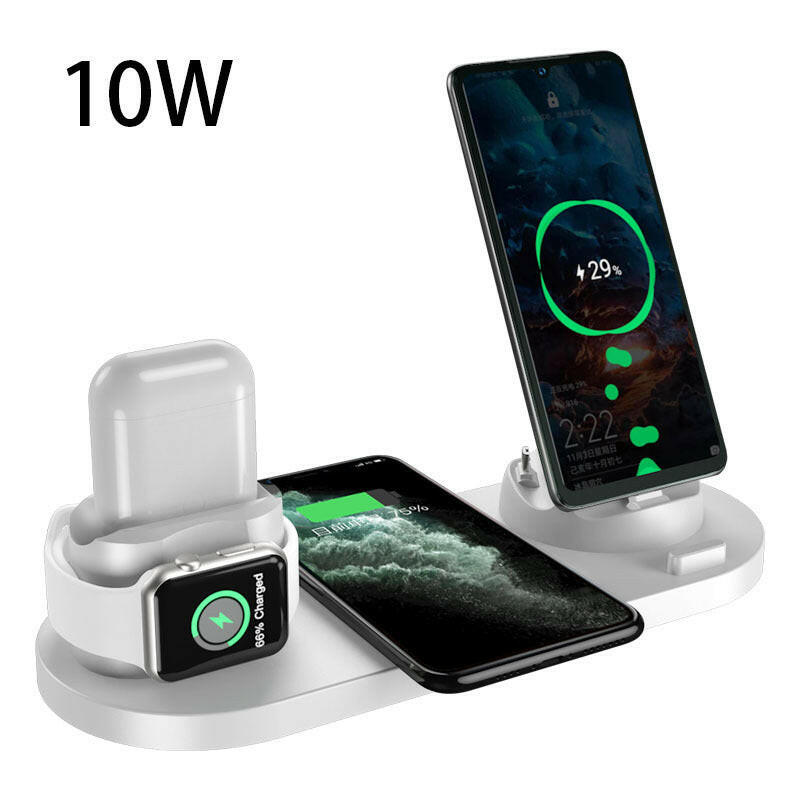 3-in-1 Fast Wireless Charger for Phone, Watch & AirPods - Anazones