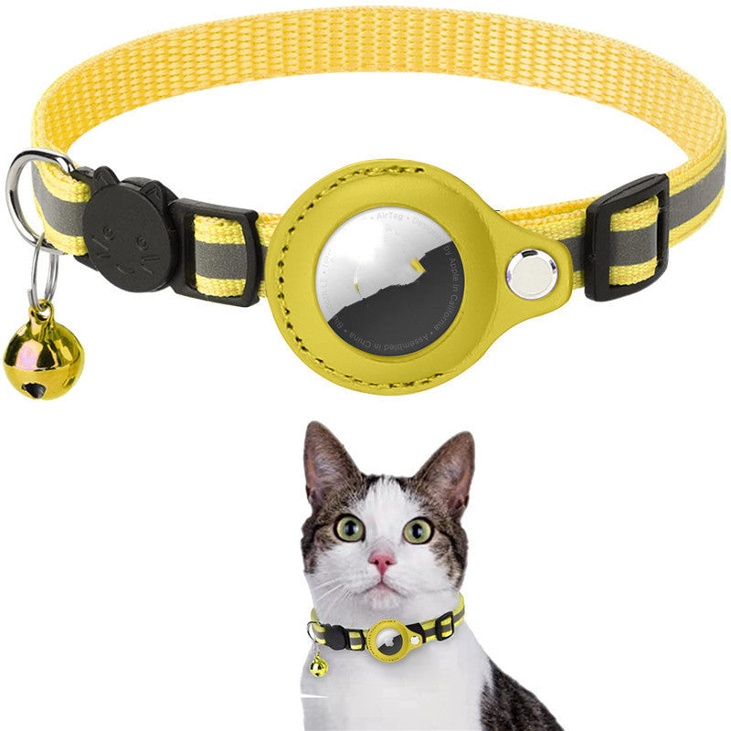 Reflective Waterproof AirTag Collar Holder | Anazones