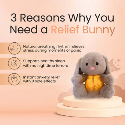 Soothing sleep bunny toy – comfort for babies and parents