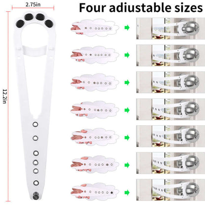 Adjustable Pet Door Latch Lock.