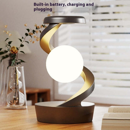 wireless charging moon lamp with gesture sensor control