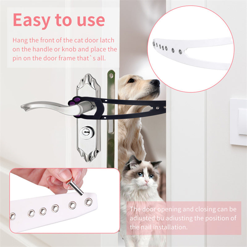 Adjustable Pet Door Latch Lock | Anazones