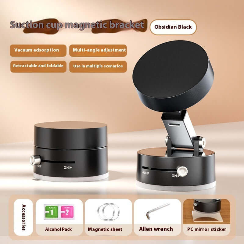 Vacuum-mounted smartphone holder – perfect for multitasking women